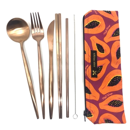 Meli Wraps Travel Utensil Eco Pack For The Home 5 Meli Wraps Travel Utensil Eco Pack For The Home