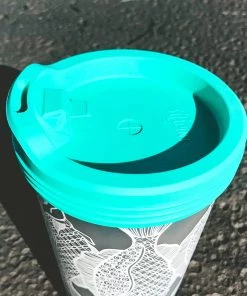 Octopus Ink Silicone Travel Lid For The Home