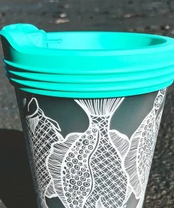 Octopus Ink Silicone Travel Lid For The Home