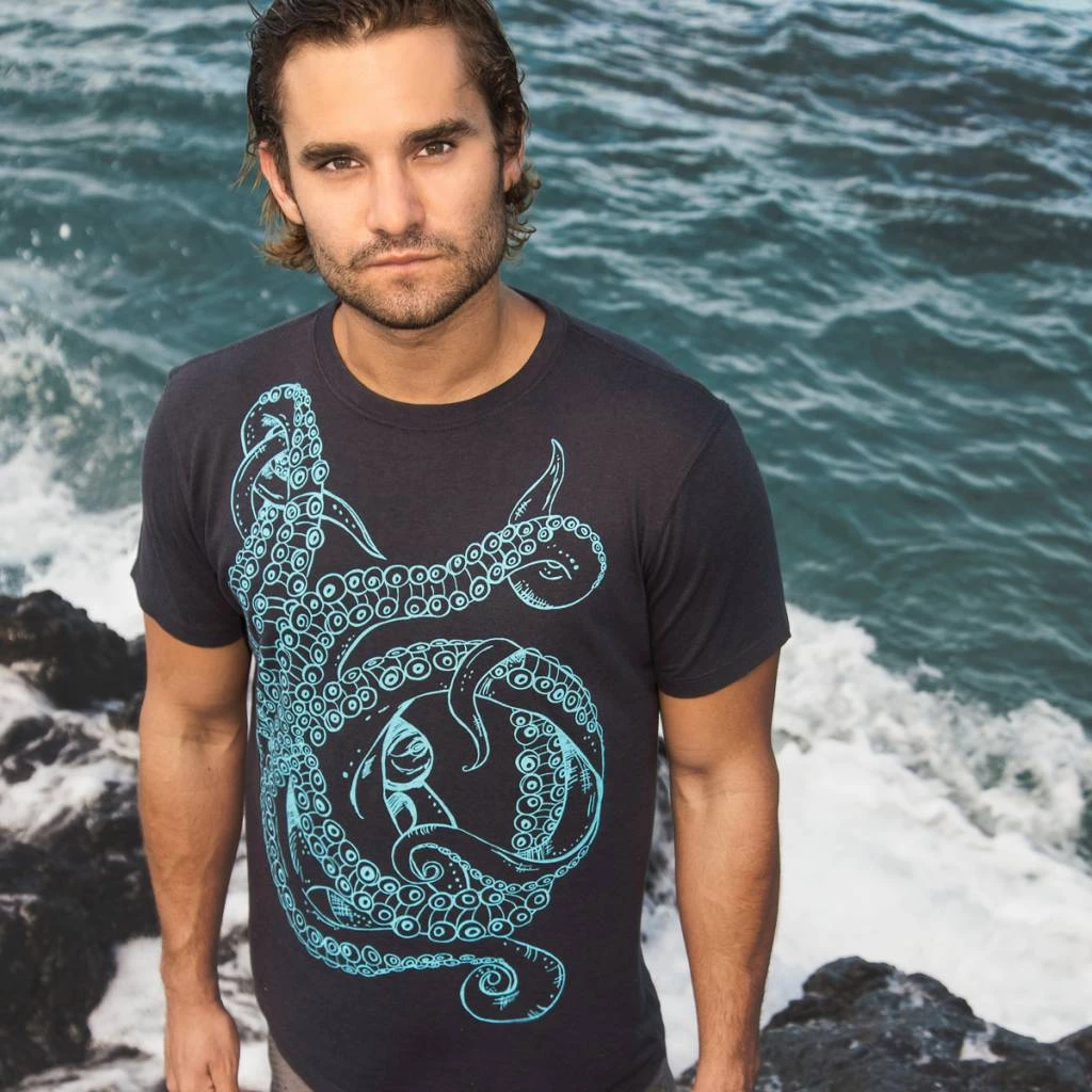 Octopus Ink Tentacle Tee - Mens Fit 3 Octopus Ink Tentacle Tee - Mens Fit