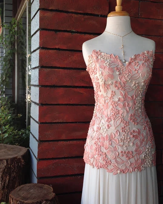 Ema Savahl Wedding Painted Strapless Corset 16 Ema Savahl Wedding Painted Strapless Corset